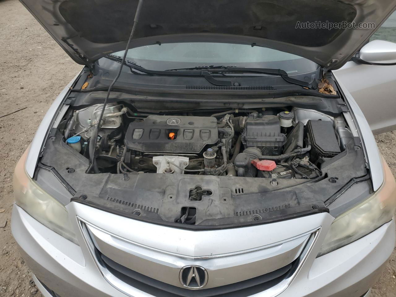 2013 Acura Ilx 20 Silver vin: 19VDE1F37DE022237