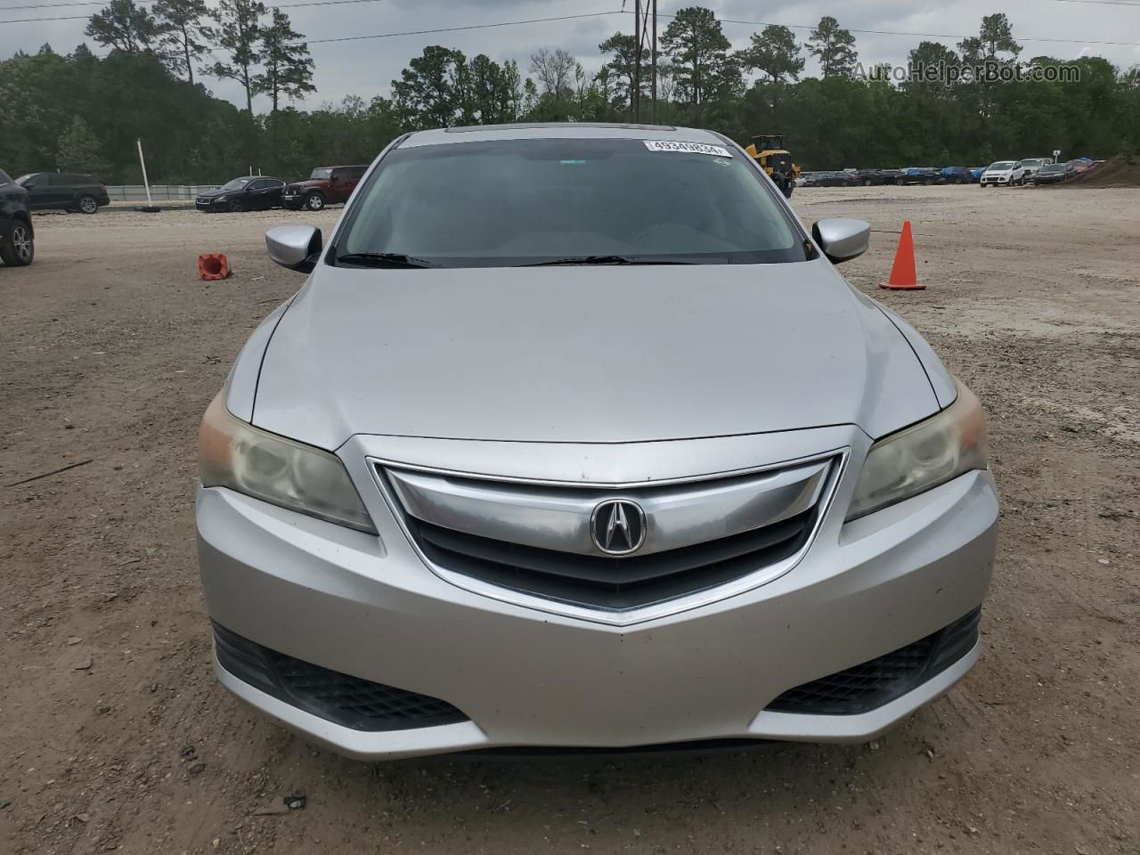 2013 Acura Ilx 20 Silver vin: 19VDE1F37DE022237