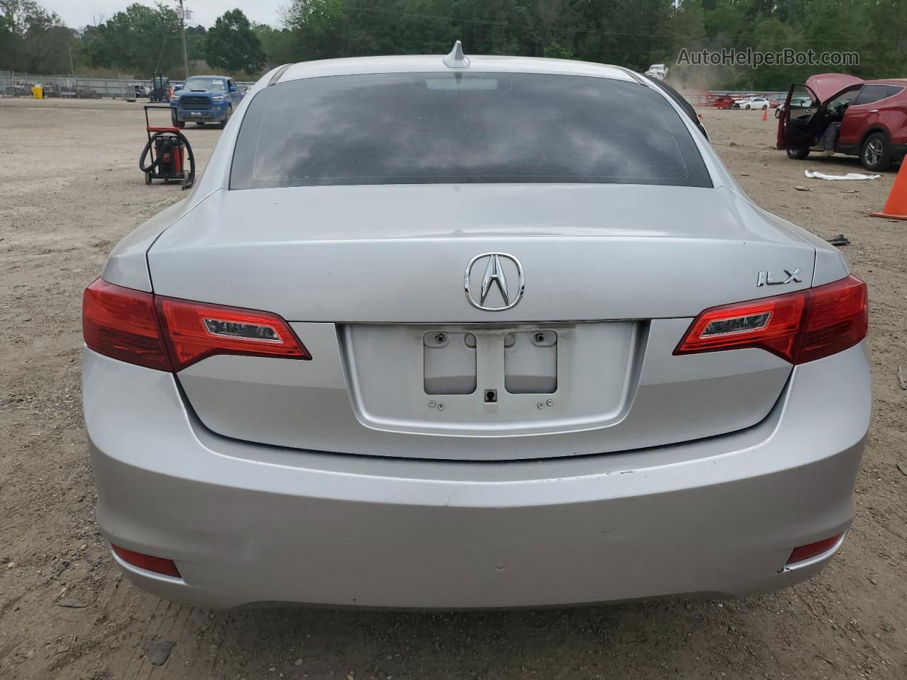 2013 Acura Ilx 20 Silver vin: 19VDE1F37DE022237