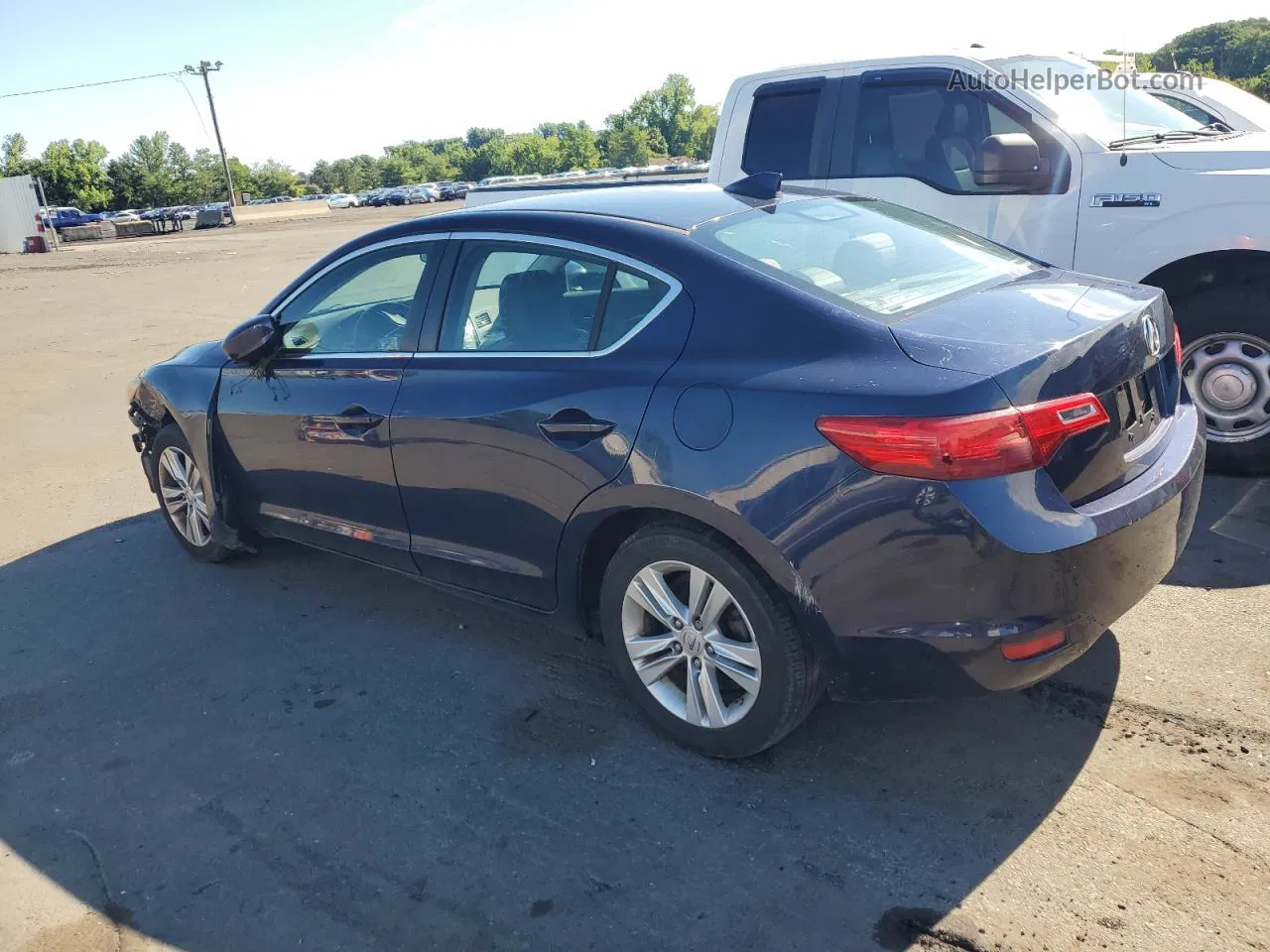 2013 Acura Ilx 20 Синий vin: 19VDE1F38DE008220