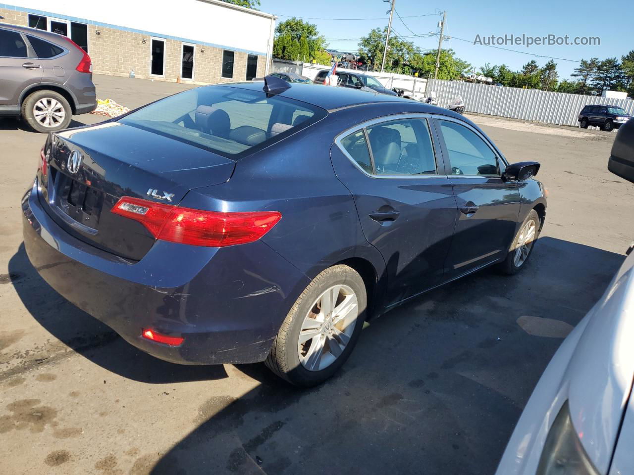 2013 Acura Ilx 20 Blue vin: 19VDE1F38DE008220