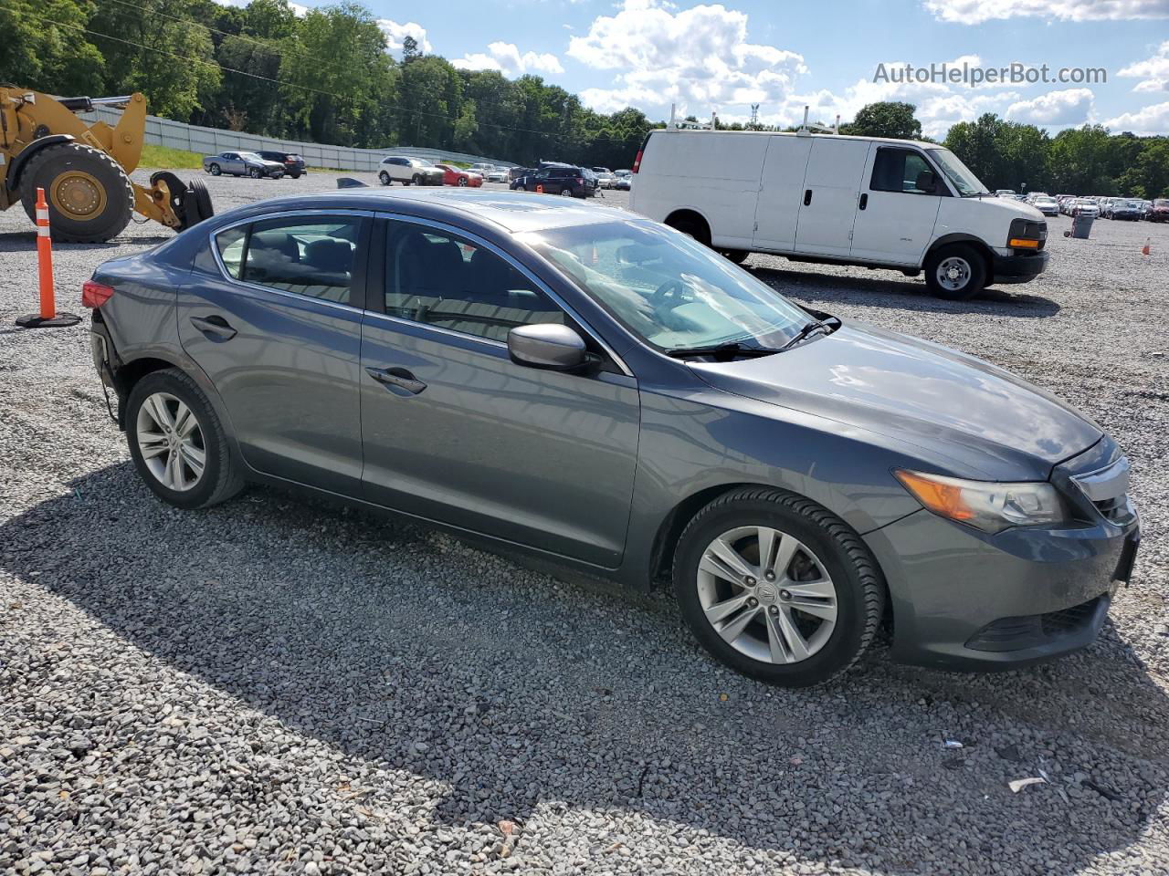 2013 Acura Ilx 20 Gray vin: 19VDE1F38DE011893