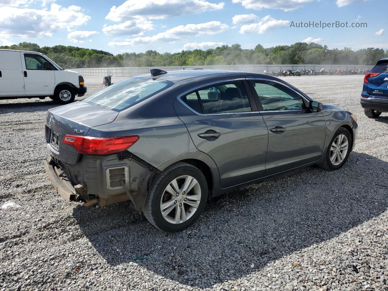 2013 Acura Ilx 20 Gray vin: 19VDE1F38DE011893