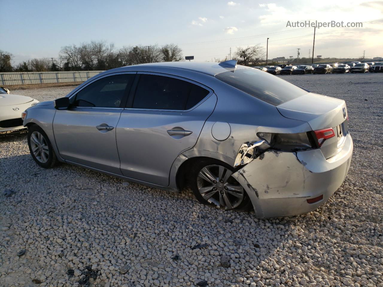 2013 Acura Ilx 20 Silver vin: 19VDE1F38DE020898