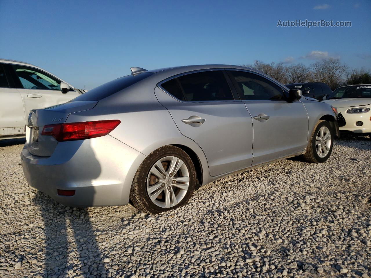 2013 Acura Ilx 20 Silver vin: 19VDE1F38DE020898