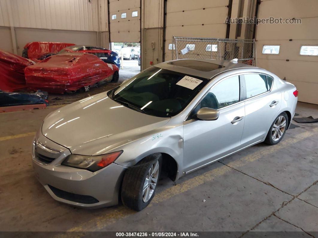 2013 Acura Ilx 2.0l Silver vin: 19VDE1F39DE022210