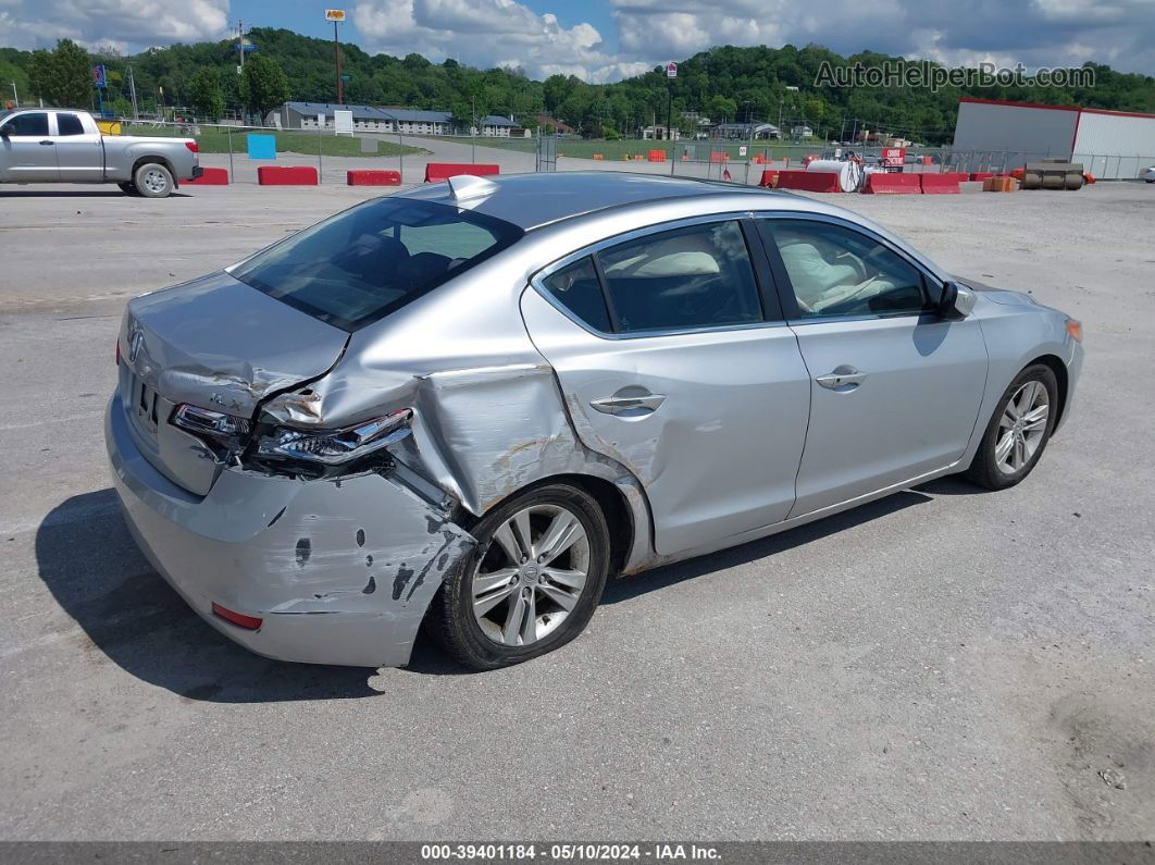 2013 Acura Ilx 2.0l Silver vin: 19VDE1F3XDE001737