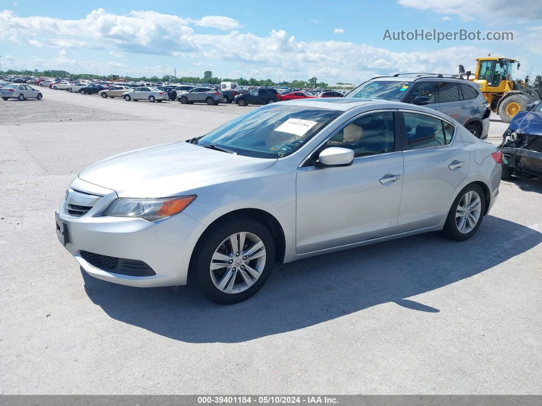 2013 Acura Ilx 2.0l Silver vin: 19VDE1F3XDE001737