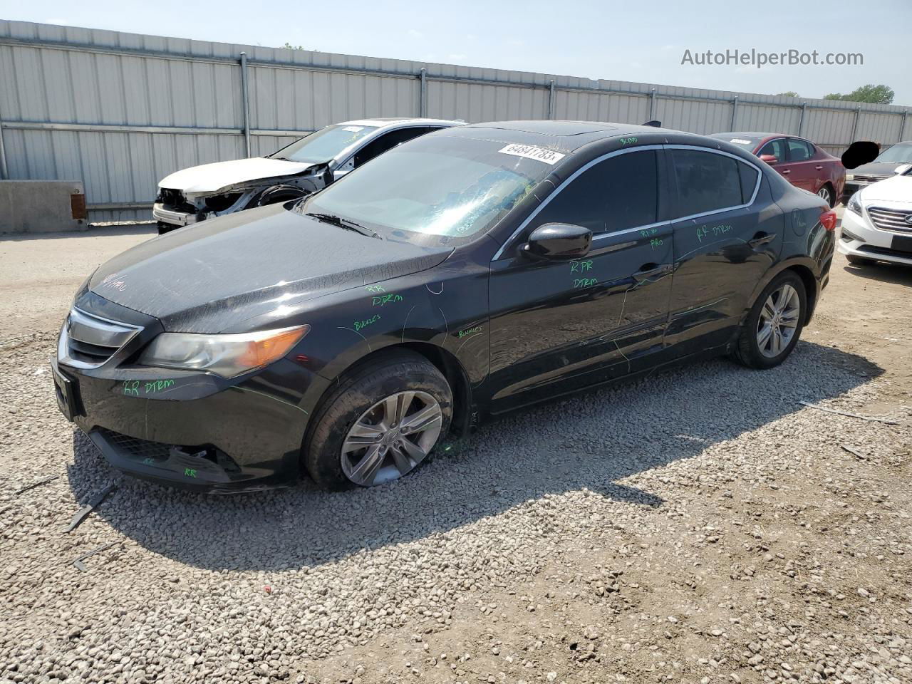 2013 Acura Ilx 20 Black vin: 19VDE1F3XDE005867