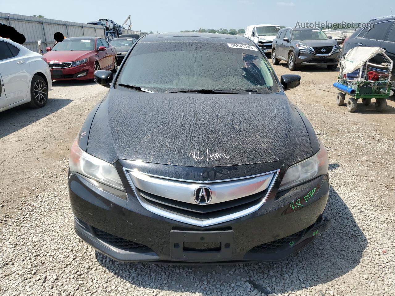 2013 Acura Ilx 20 Black vin: 19VDE1F3XDE005867