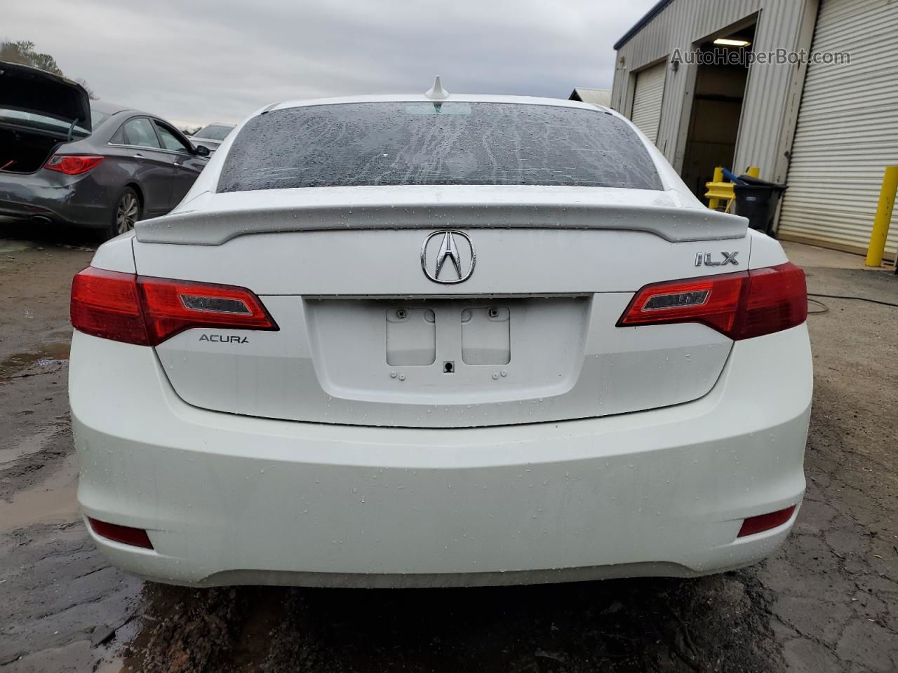 2013 Acura Ilx 20 White vin: 19VDE1F3XDE018117