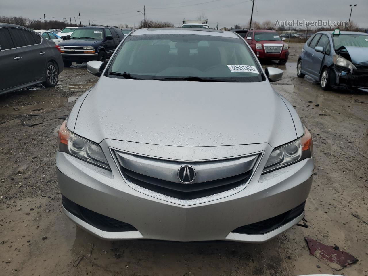 2013 Acura Ilx 20 Silver vin: 19VDE1F3XDE019882