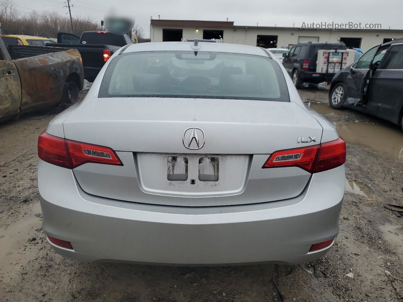 2013 Acura Ilx 20 Silver vin: 19VDE1F3XDE019882