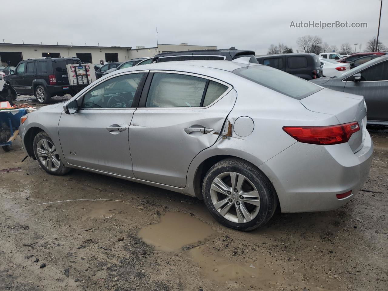 2013 Acura Ilx 20 Silver vin: 19VDE1F3XDE019882