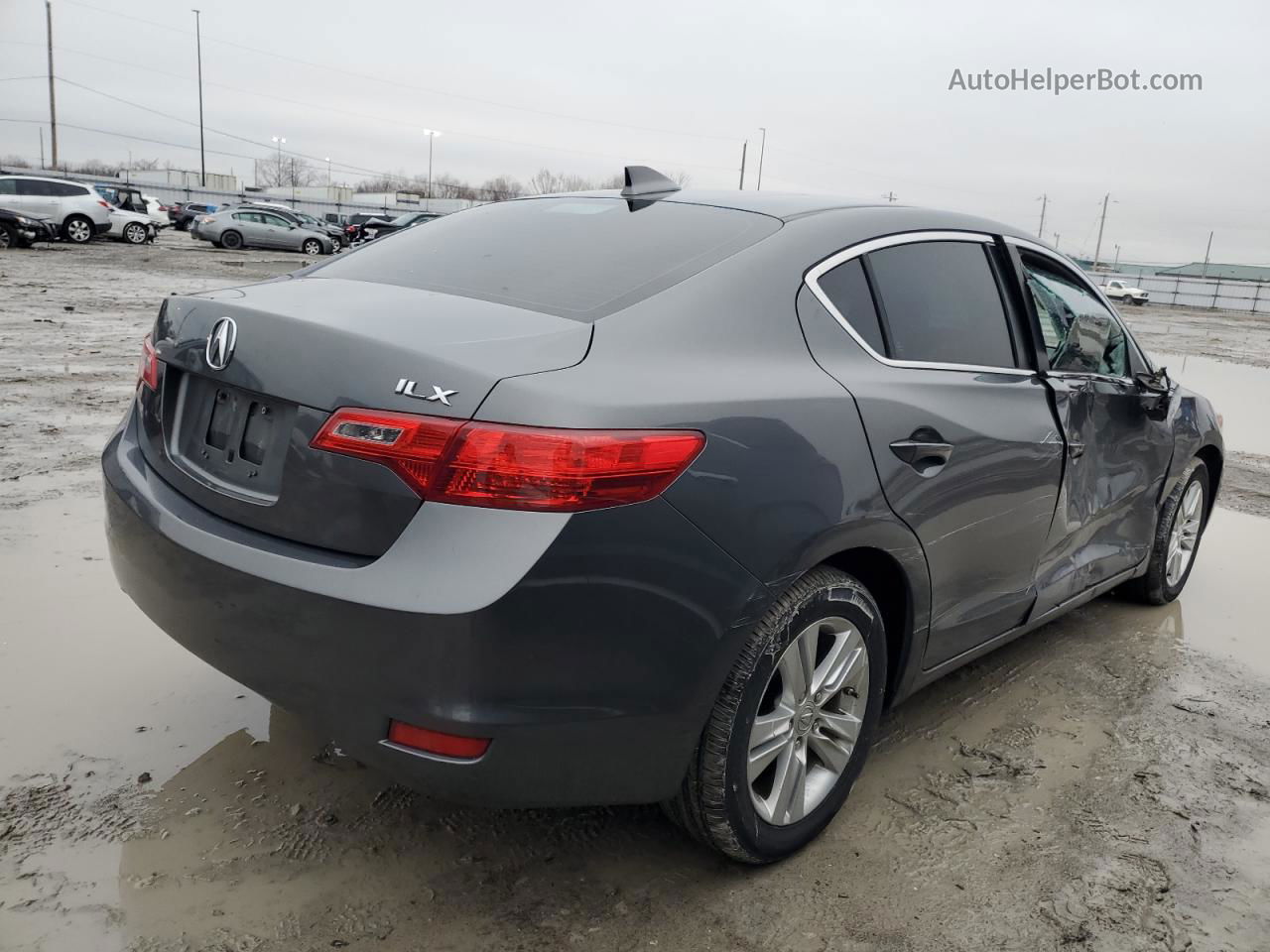 2013 Acura Ilx 20 Gray vin: 19VDE1F3XDE020028