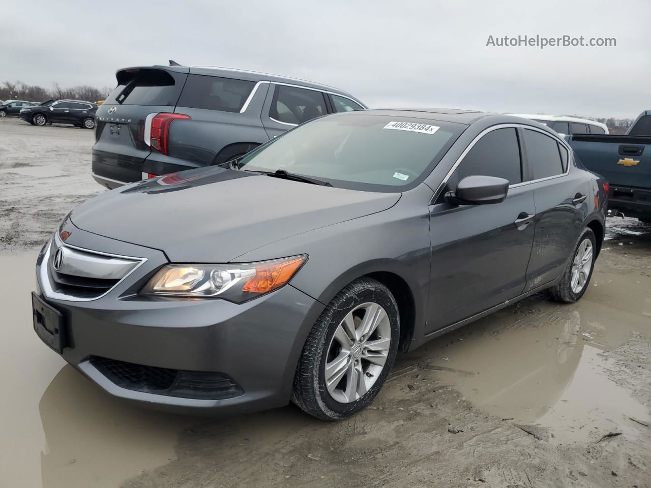 2013 Acura Ilx 20 Gray vin: 19VDE1F3XDE020028