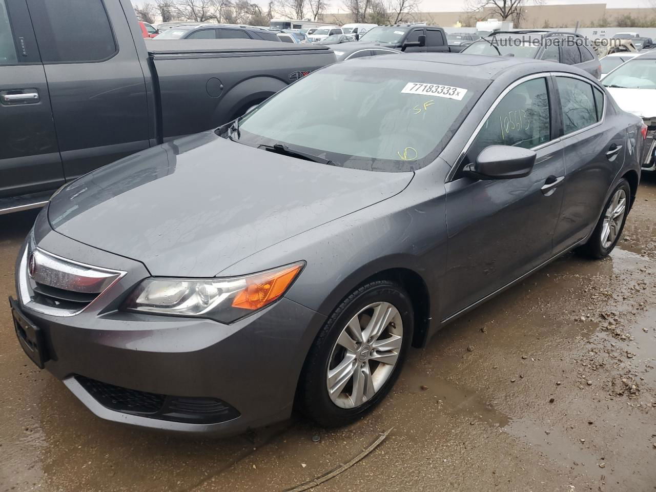 2013 Acura Ilx 20 Gray vin: 19VDE1F3XDE021275