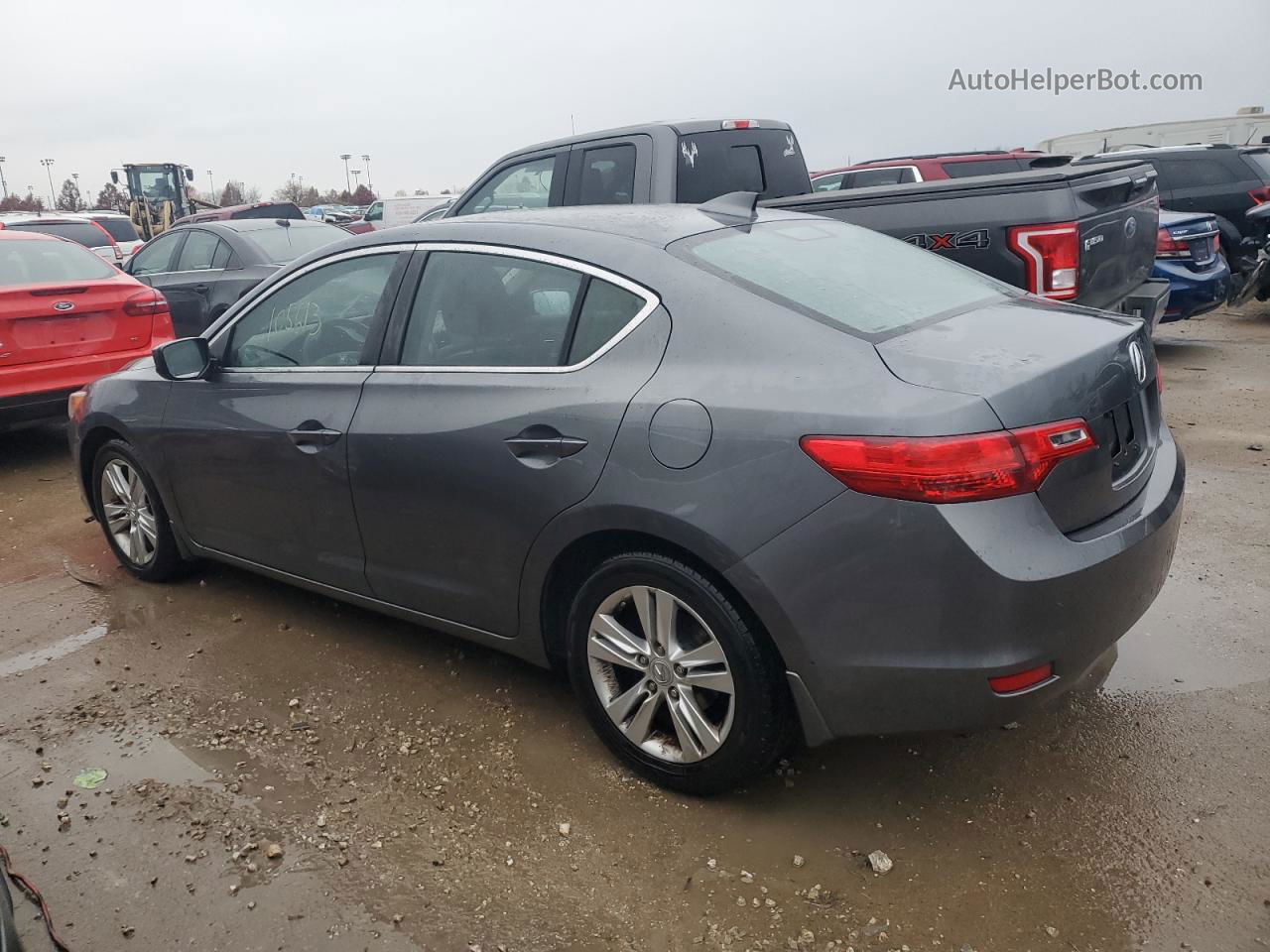 2013 Acura Ilx 20 Gray vin: 19VDE1F3XDE021275