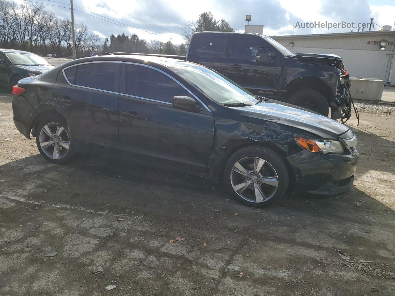 2013 Acura Ilx 20 Premium Black vin: 19VDE1F50DE003210