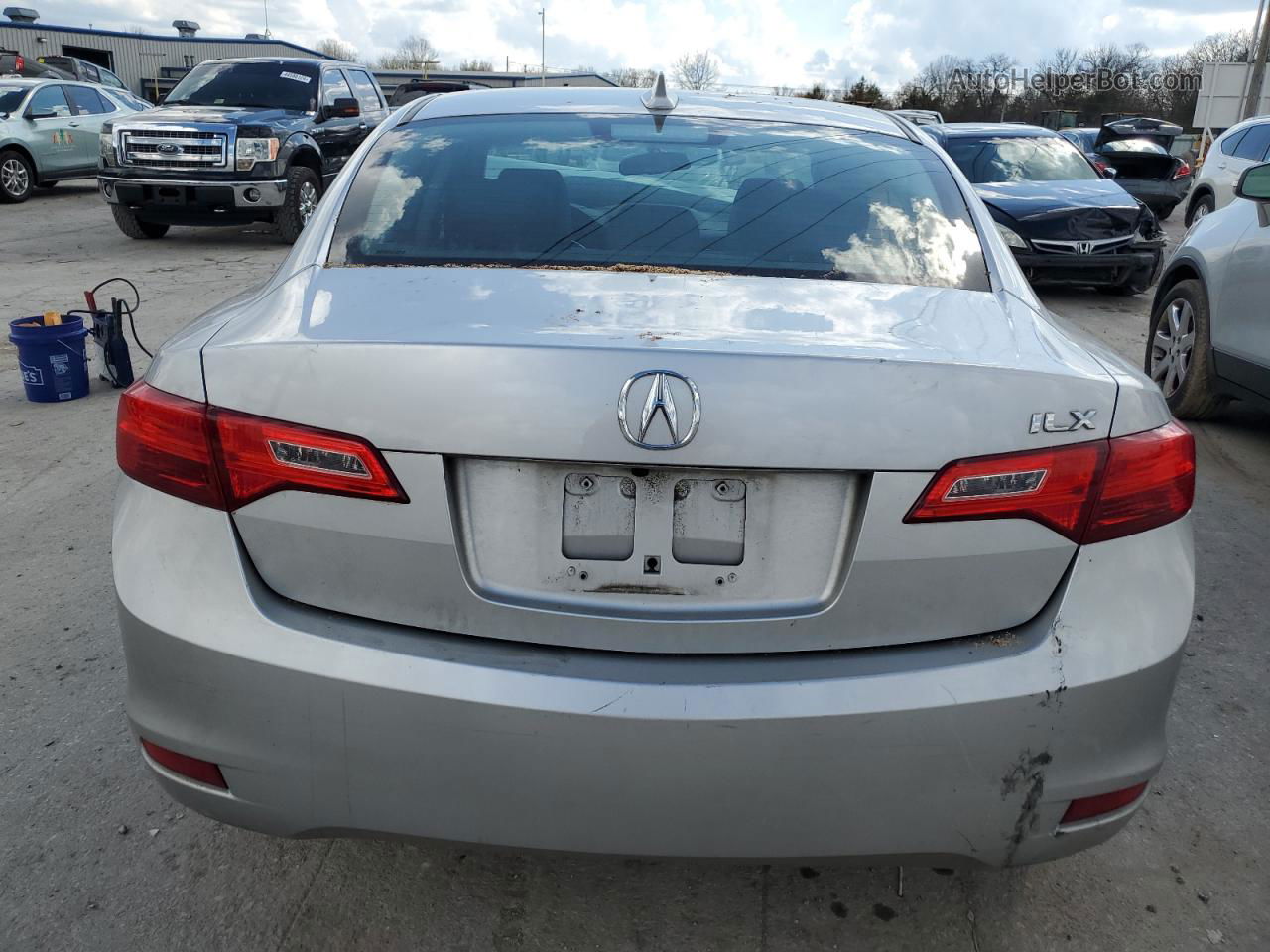 2013 Acura Ilx 20 Premium Silver vin: 19VDE1F50DE008682