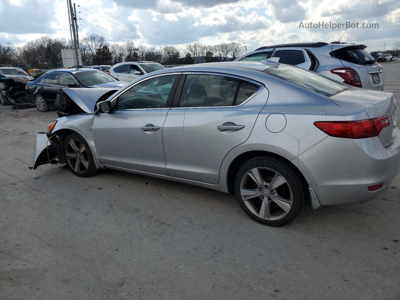 2013 Acura Ilx 20 Premium Silver vin: 19VDE1F50DE008682