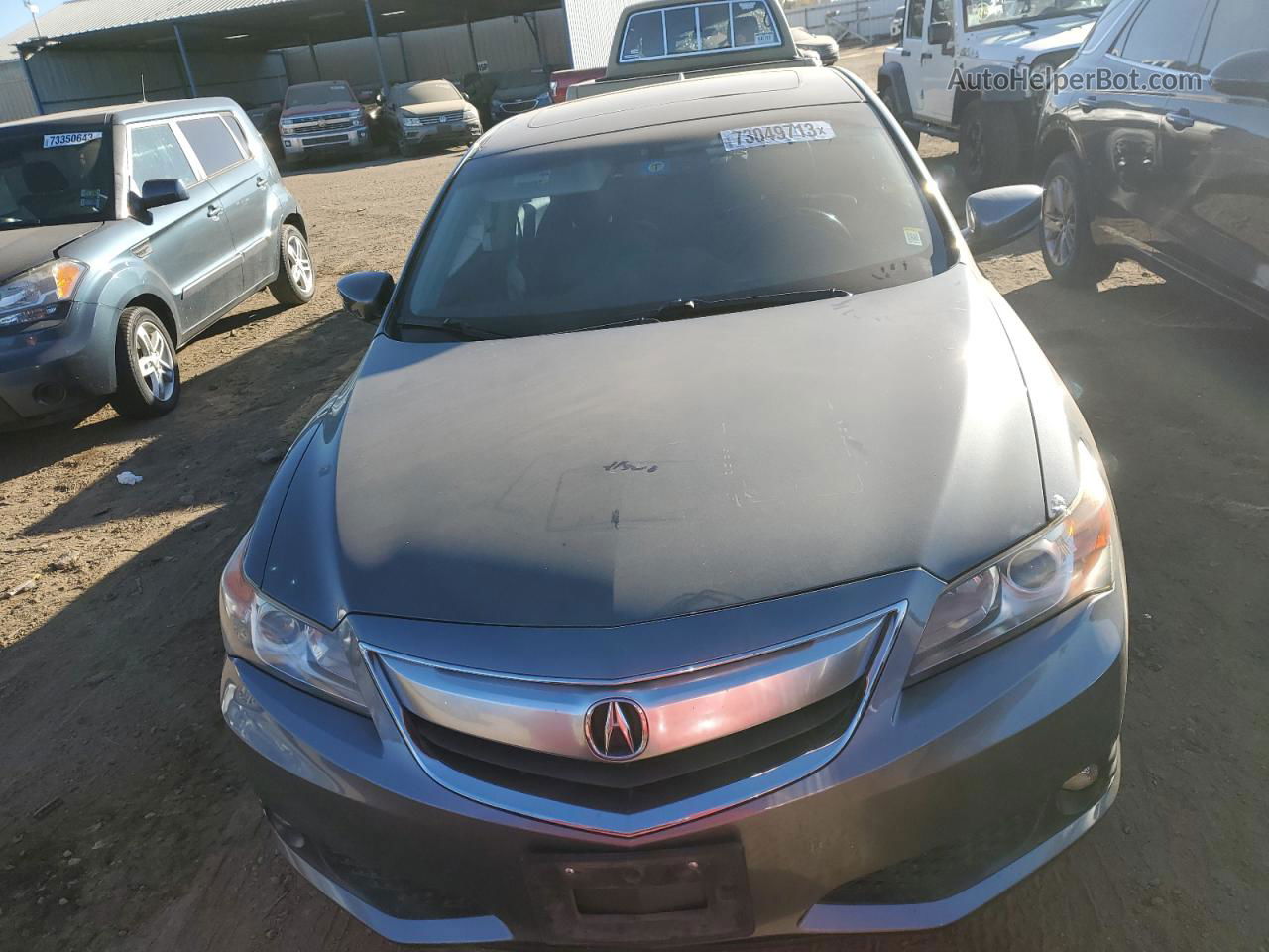 2013 Acura Ilx 20 Premium Charcoal vin: 19VDE1F50DE009654