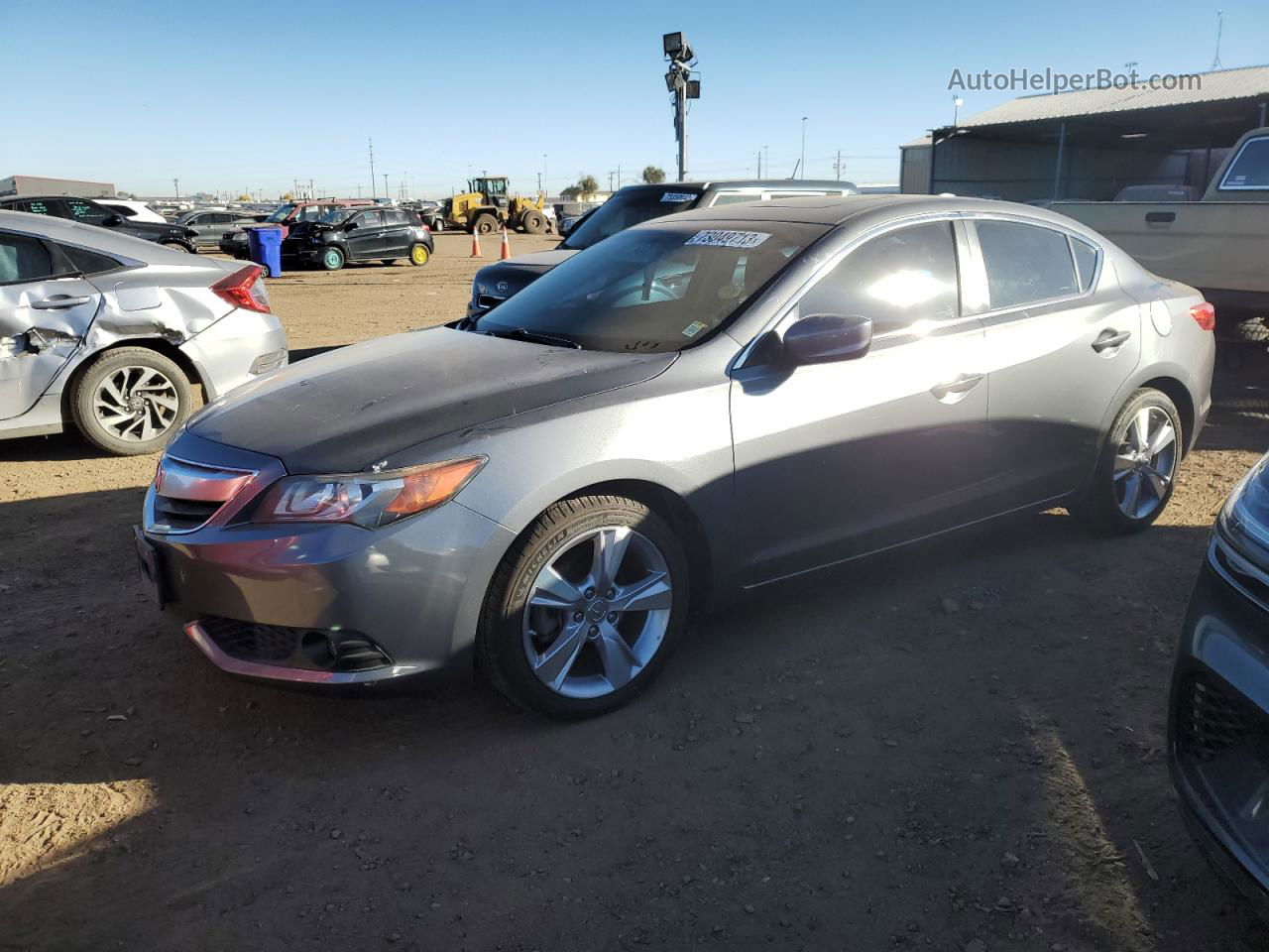 2013 Acura Ilx 20 Premium Charcoal vin: 19VDE1F50DE009654