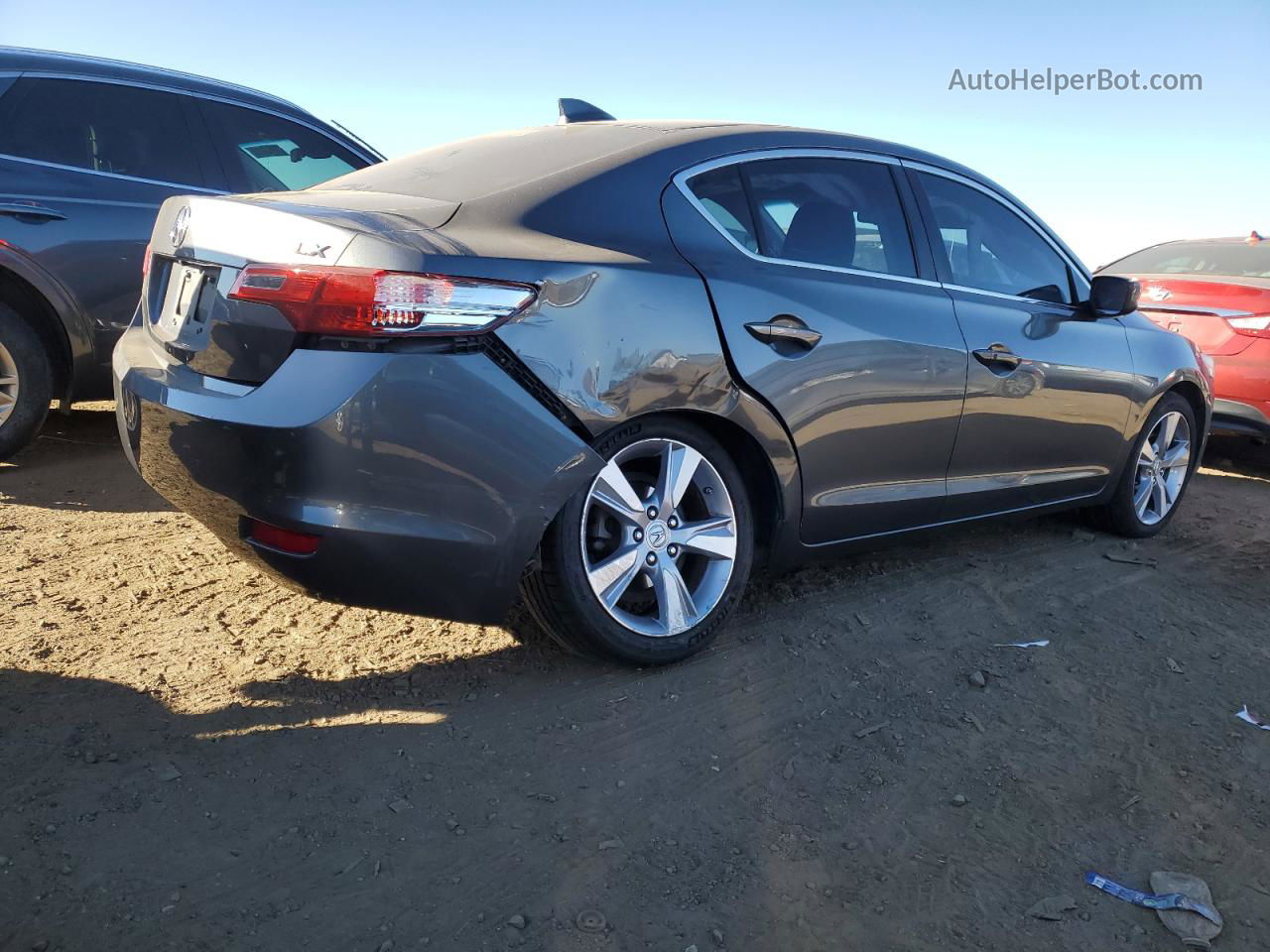 2013 Acura Ilx 20 Premium Charcoal vin: 19VDE1F50DE009654