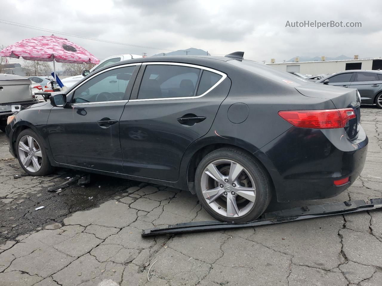 2013 Acura Ilx 20 Premium Black vin: 19VDE1F50DE012635