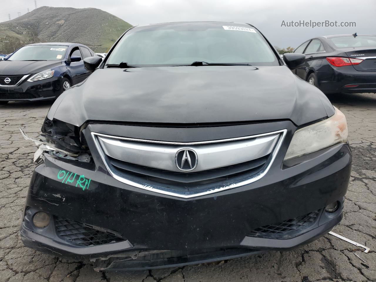 2013 Acura Ilx 20 Premium Black vin: 19VDE1F50DE012635