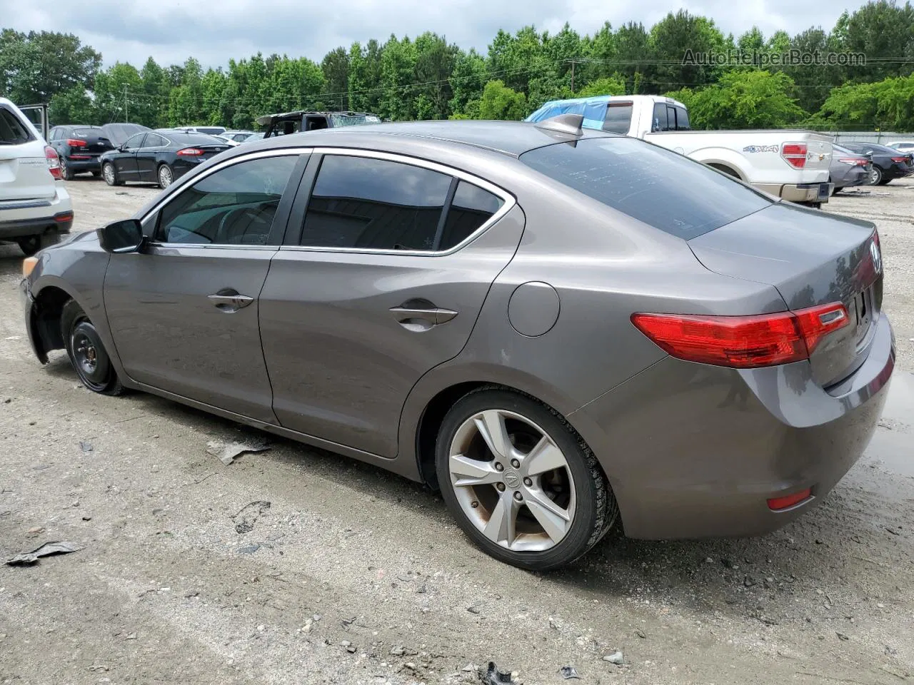 2013 Acura Ilx 20 Premium Gray vin: 19VDE1F51DE002003