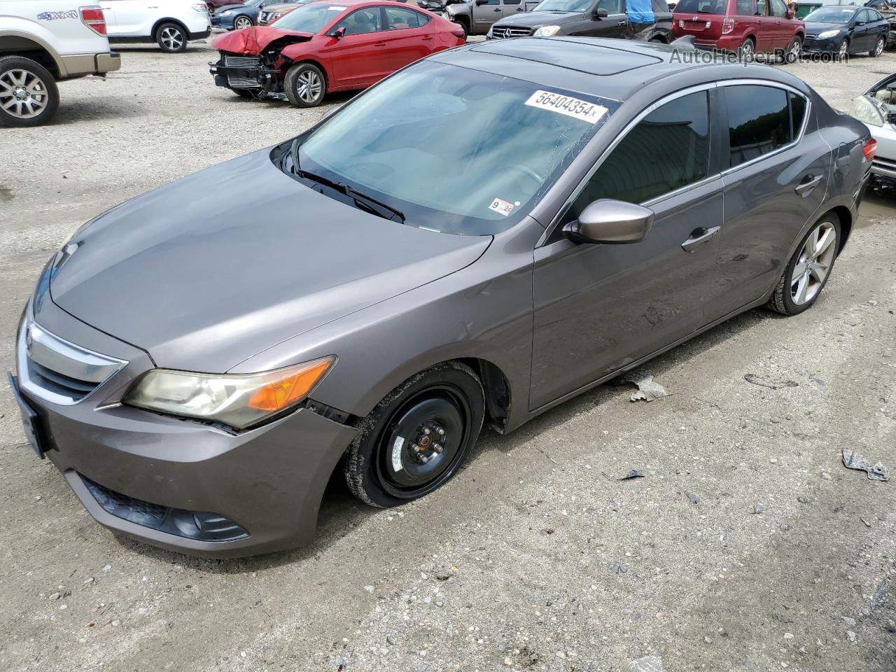 2013 Acura Ilx 20 Premium Gray vin: 19VDE1F51DE002003