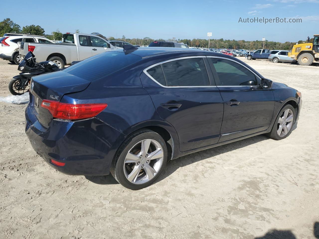 2013 Acura Ilx 20 Premium Blue vin: 19VDE1F51DE016063