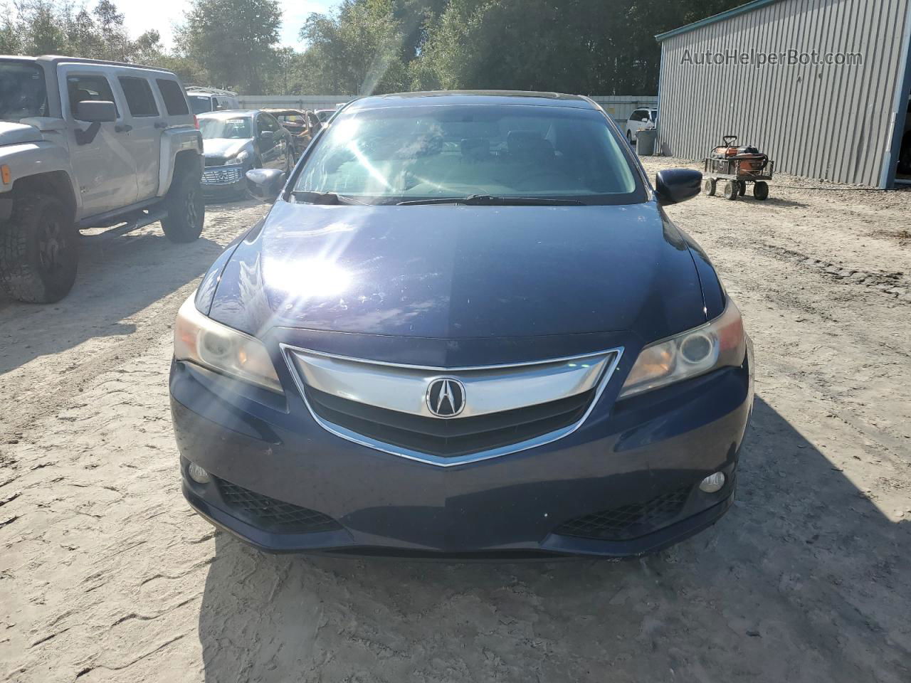 2013 Acura Ilx 20 Premium Blue vin: 19VDE1F51DE016063