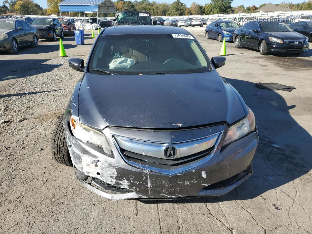 2013 Acura Ilx 20 Premium Серый vin: 19VDE1F52DE001930