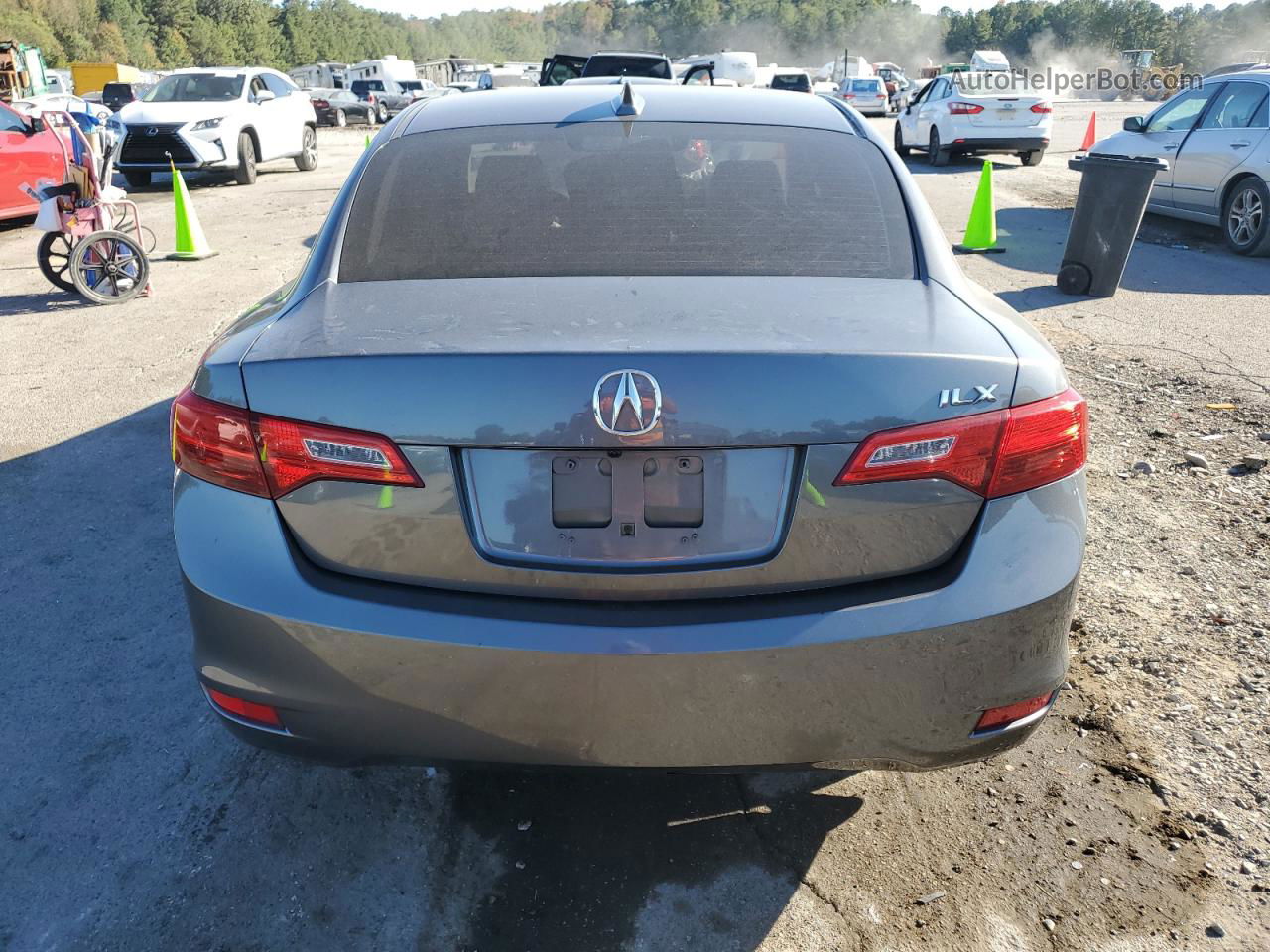 2013 Acura Ilx 20 Premium Gray vin: 19VDE1F52DE001930