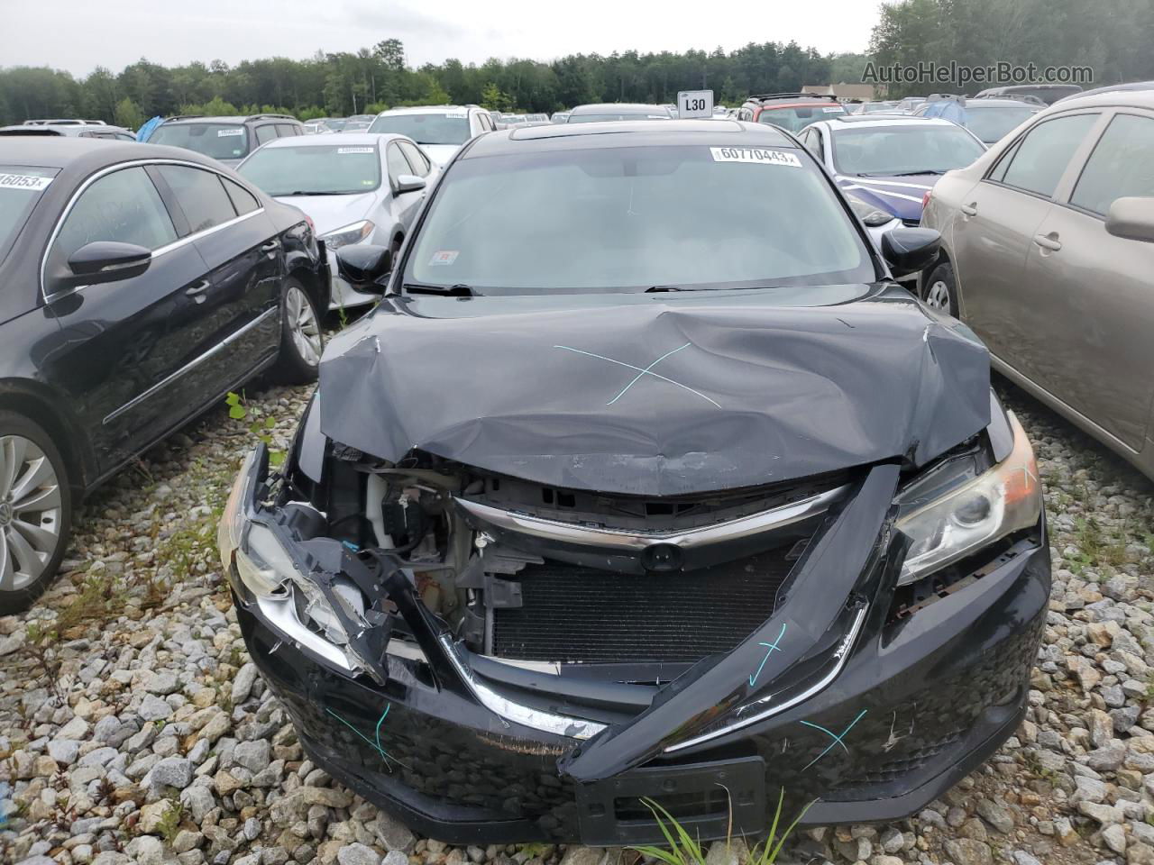 2013 Acura Ilx 20 Premium Black vin: 19VDE1F52DE004343