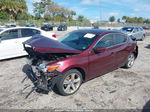 2013 Acura Ilx 2.0l Burgundy vin: 19VDE1F52DE005119