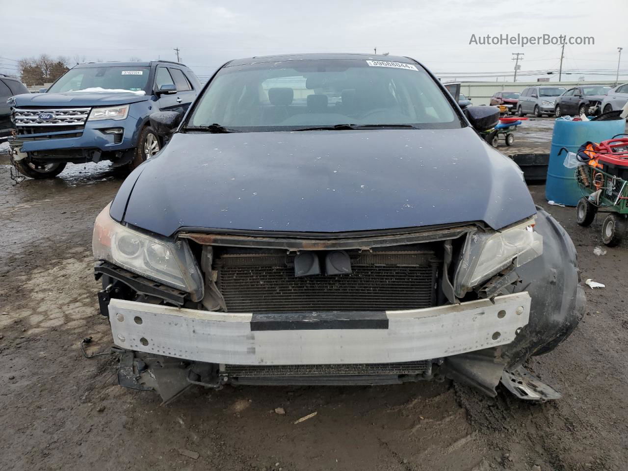 2013 Acura Ilx 20 Premium Blue vin: 19VDE1F52DE010742