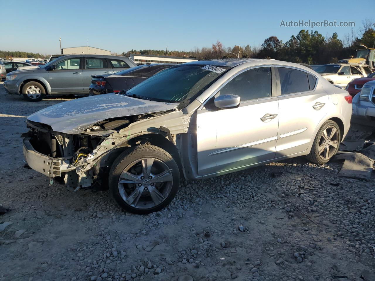 2013 Acura Ilx 20 Premium Silver vin: 19VDE1F52DE018517