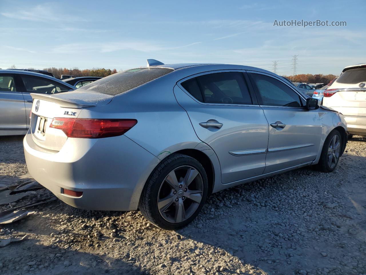 2013 Acura Ilx 20 Premium Silver vin: 19VDE1F52DE018517