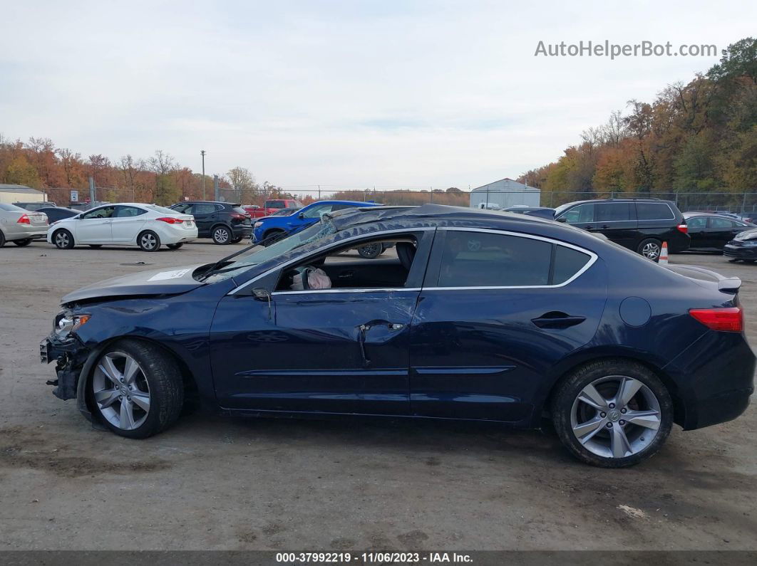 2013 Acura Ilx 2.0l Blue vin: 19VDE1F52DE018632