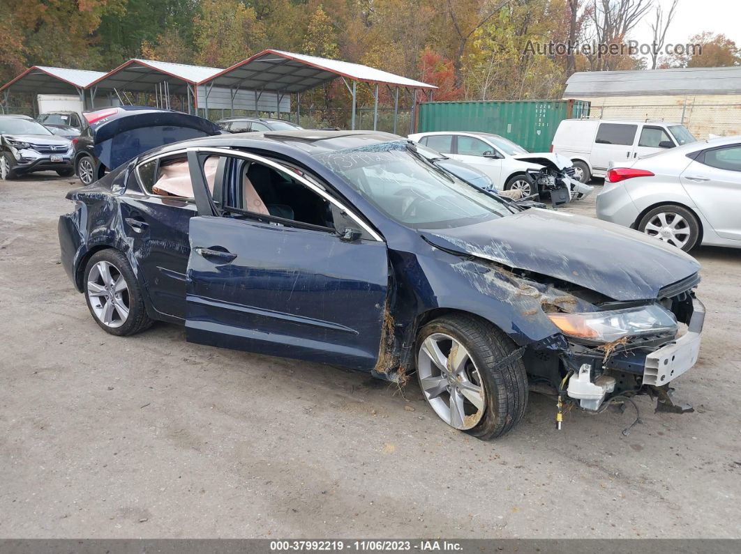 2013 Acura Ilx 2.0l Blue vin: 19VDE1F52DE018632