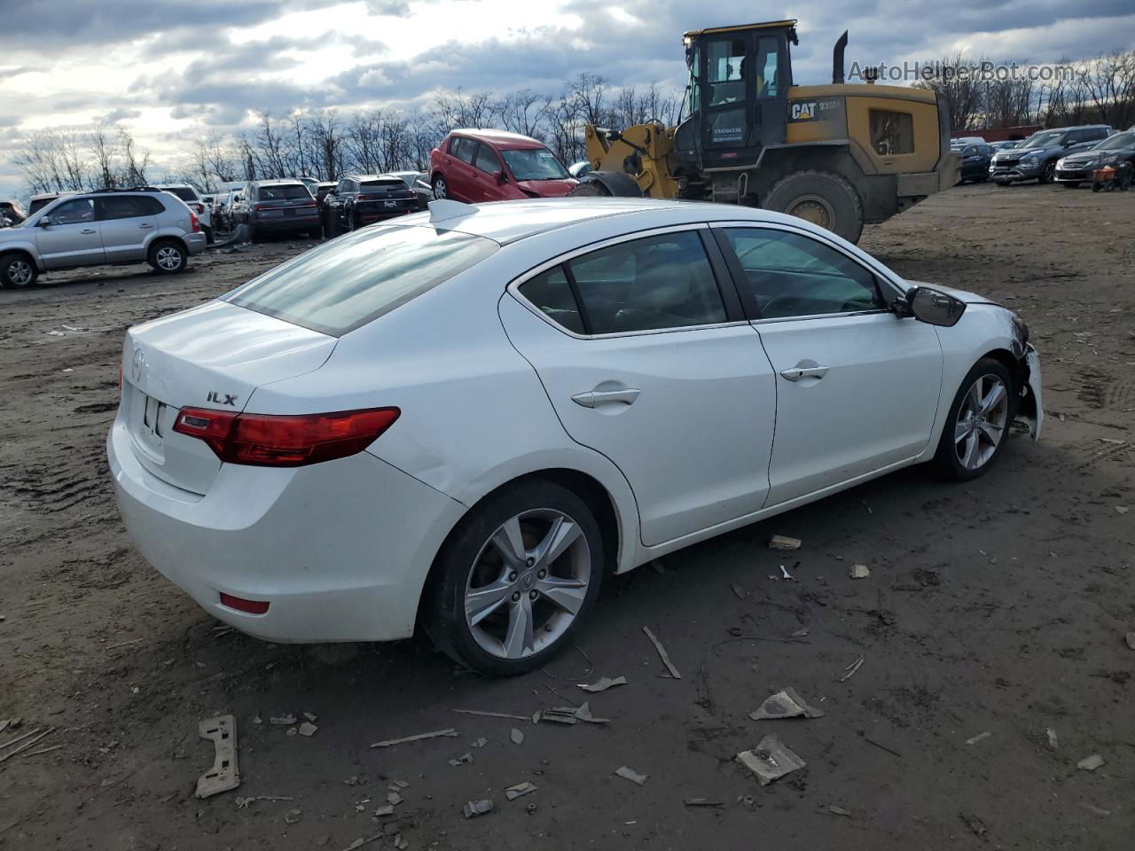 2013 Acura Ilx 20 Premium White vin: 19VDE1F53DE009132