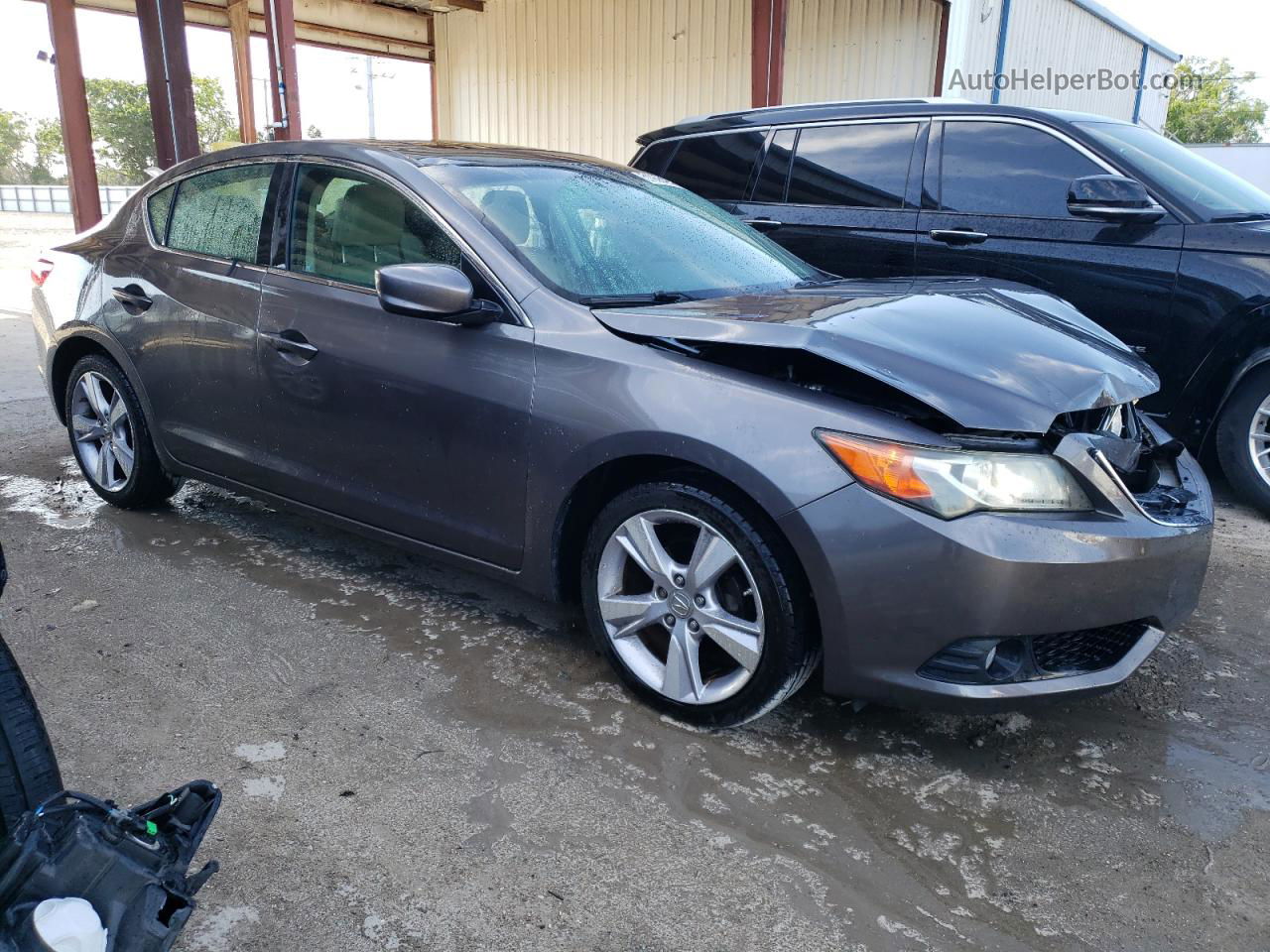 2013 Acura Ilx 20 Premium Gray vin: 19VDE1F53DE020938