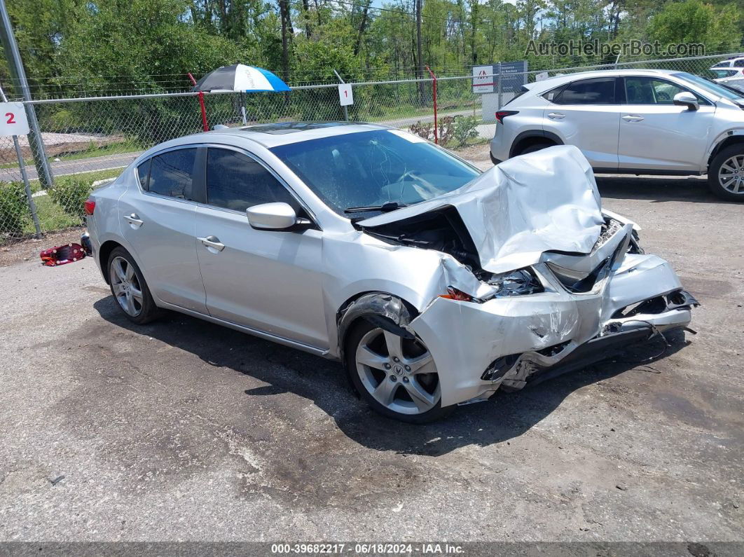 2013 Acura Ilx 2.0l Silver vin: 19VDE1F54DE009608