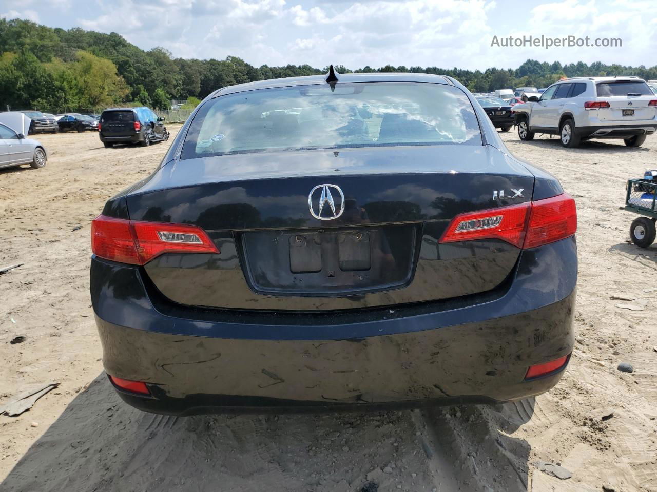 2013 Acura Ilx 20 Premium Black vin: 19VDE1F54DE009737