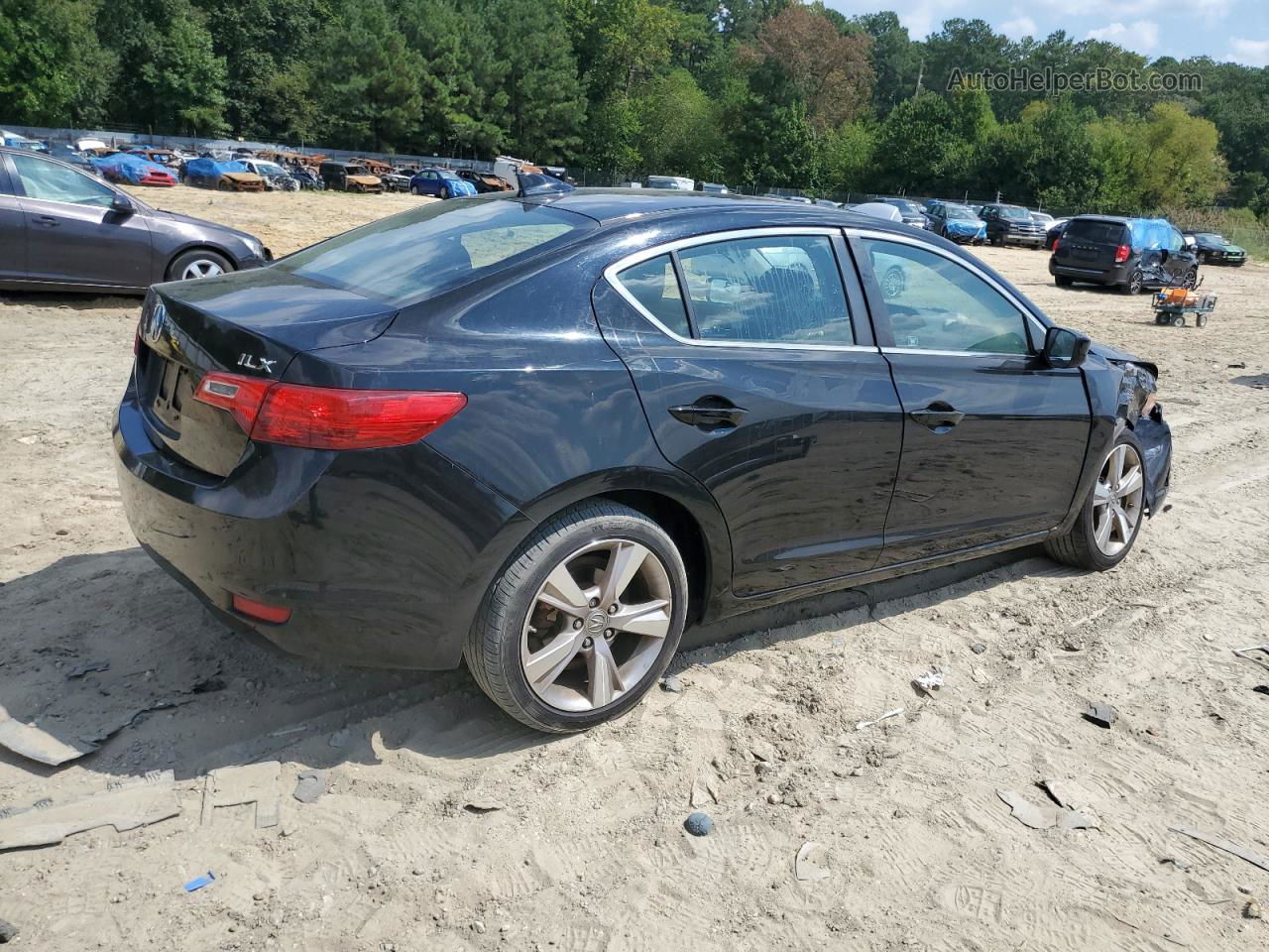 2013 Acura Ilx 20 Premium Black vin: 19VDE1F54DE009737