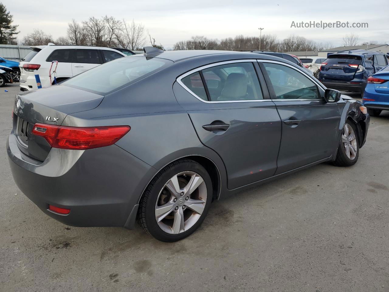 2013 Acura Ilx 20 Premium Gray vin: 19VDE1F54DE016283