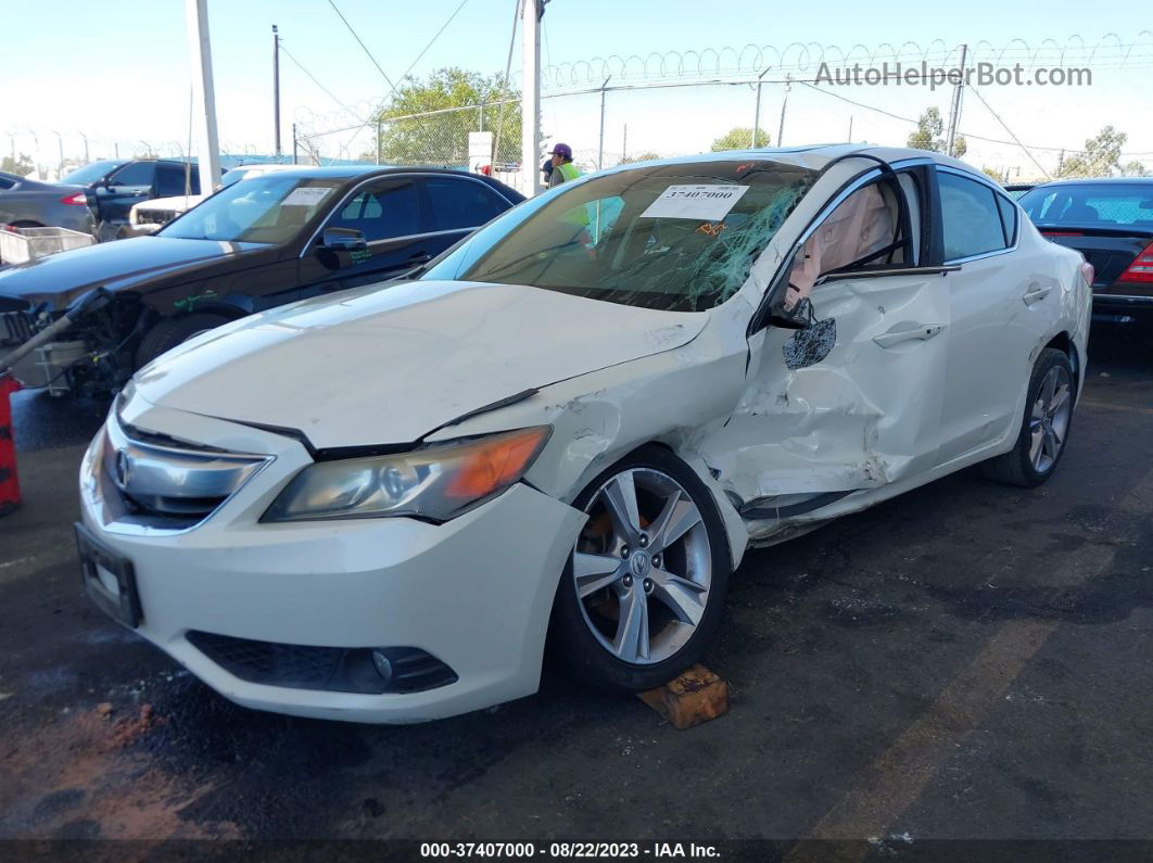 2013 Acura Ilx Premium Pkg White vin: 19VDE1F54DE019328